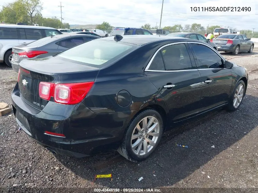 1G11H5SA0DF212490 2013 Chevrolet Malibu 1Lz