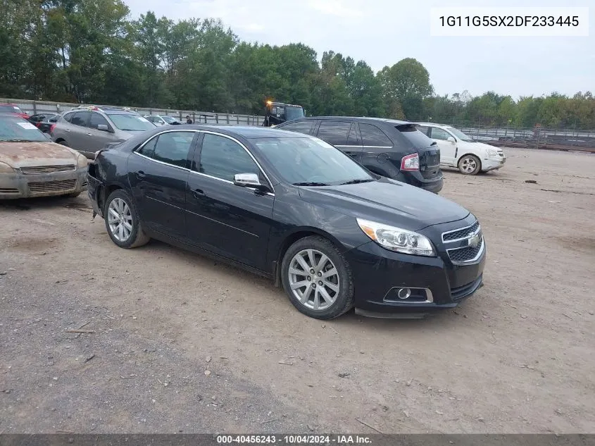 2013 Chevrolet Malibu 3Lt VIN: 1G11G5SX2DF233445 Lot: 40456243