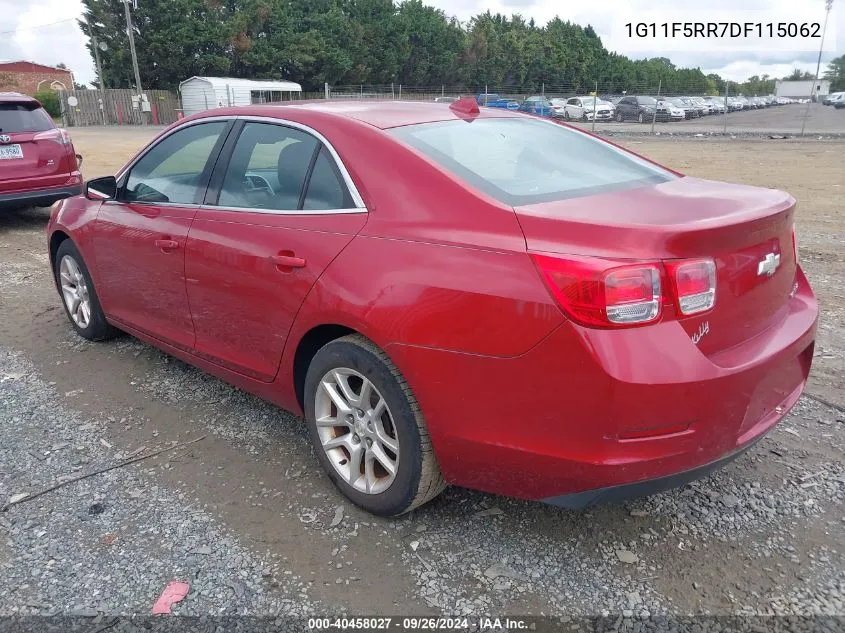 2013 Chevrolet Malibu Eco Premium Audio VIN: 1G11F5RR7DF115062 Lot: 40458027