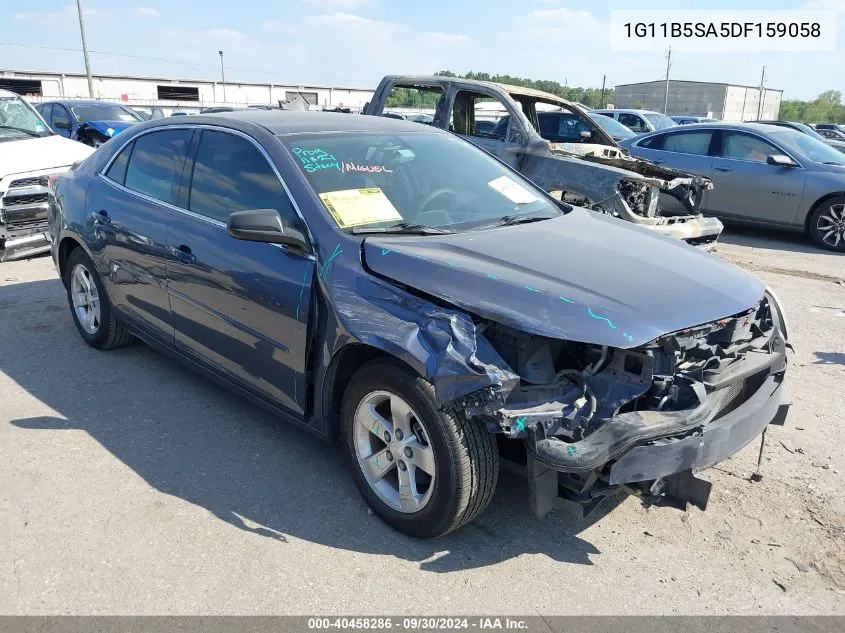 2013 Chevrolet Malibu 1Ls VIN: 1G11B5SA5DF159058 Lot: 40458286