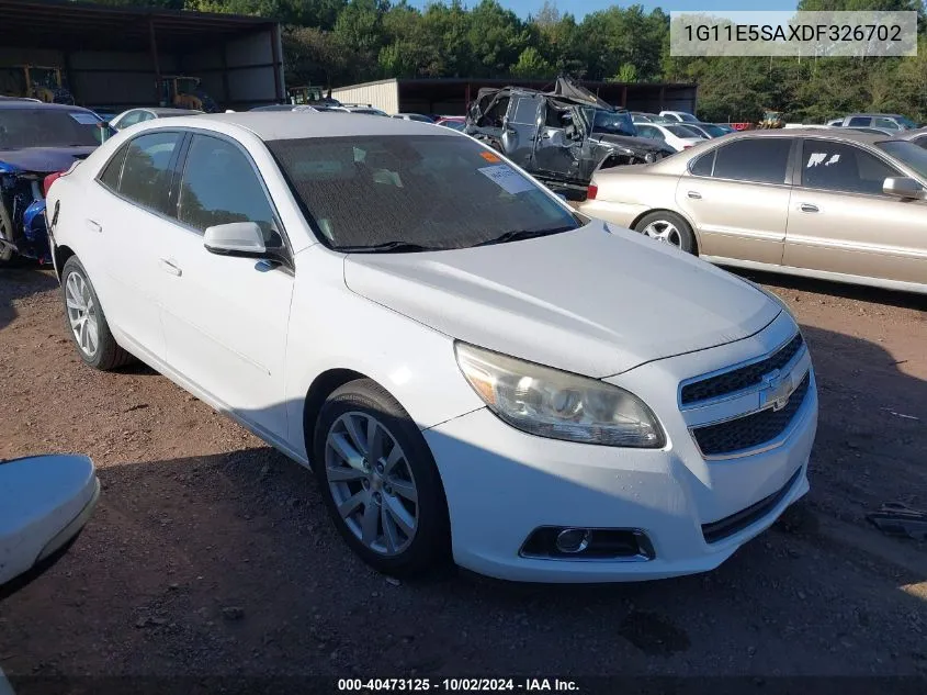 2013 Chevrolet Malibu 2Lt VIN: 1G11E5SAXDF326702 Lot: 40473125