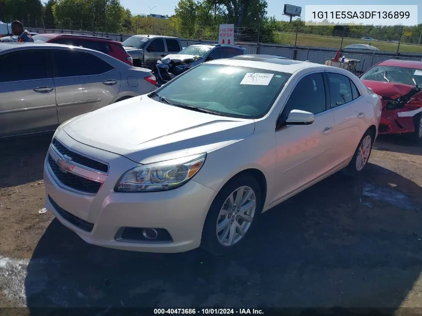 2013 Chevrolet Malibu 2Lt VIN: 1G11E5SA3DF136899 Lot: 40473686