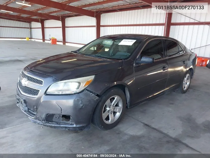 2013 Chevrolet Malibu Ls VIN: 1G11B5SA0DF270133 Lot: 40474184