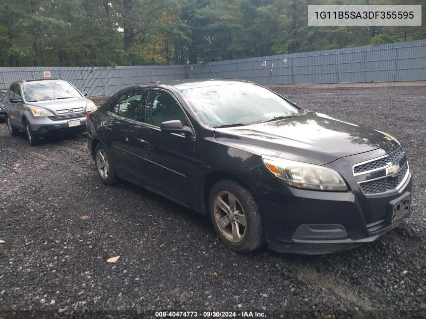 2013 Chevrolet Malibu 1Ls VIN: 1G11B5SA3DF355595 Lot: 40474773