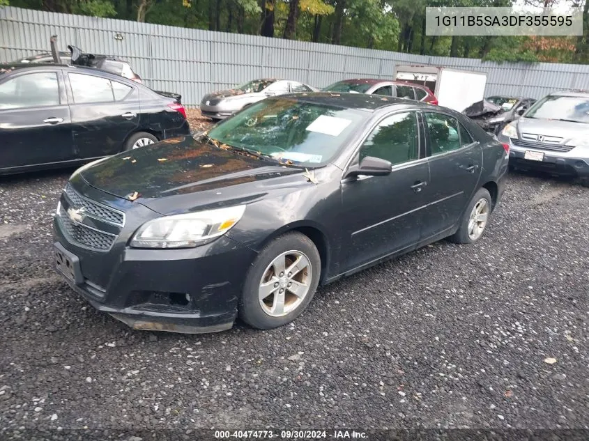 2013 Chevrolet Malibu 1Ls VIN: 1G11B5SA3DF355595 Lot: 40474773