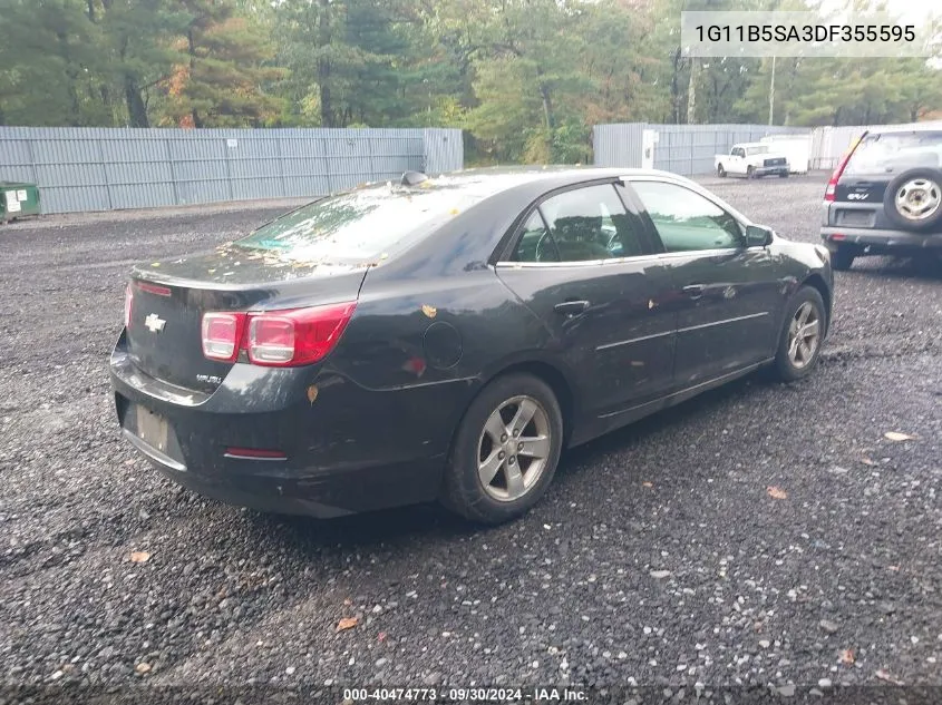 2013 Chevrolet Malibu 1Ls VIN: 1G11B5SA3DF355595 Lot: 40474773