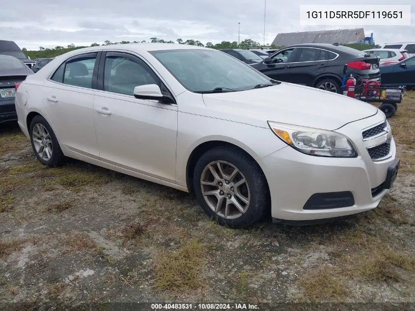 2013 Chevrolet Malibu 1Lt VIN: 1G11D5RR5DF119651 Lot: 40483531