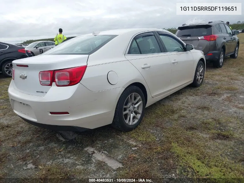 2013 Chevrolet Malibu 1Lt VIN: 1G11D5RR5DF119651 Lot: 40483531