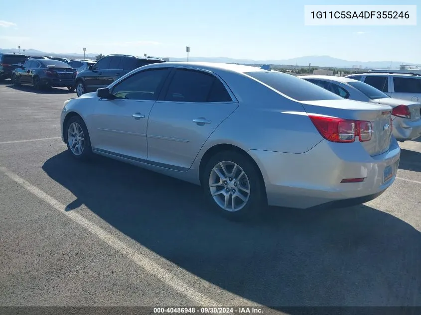 1G11C5SA4DF355246 2013 Chevrolet Malibu 1Lt