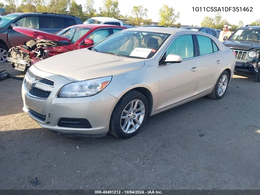 2013 Chevrolet Malibu 1Lt VIN: 1G11C5SA1DF351462 Lot: 40491212