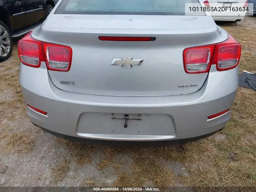 1G11B5SA2DF163634 2013 Chevrolet Malibu Ls