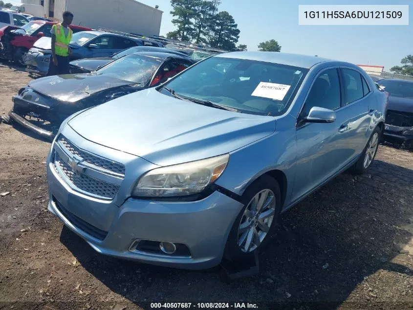 2013 Chevrolet Malibu 1Lz VIN: 1G11H5SA6DU121509 Lot: 40507687