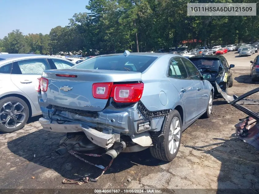 2013 Chevrolet Malibu 1Lz VIN: 1G11H5SA6DU121509 Lot: 40507687