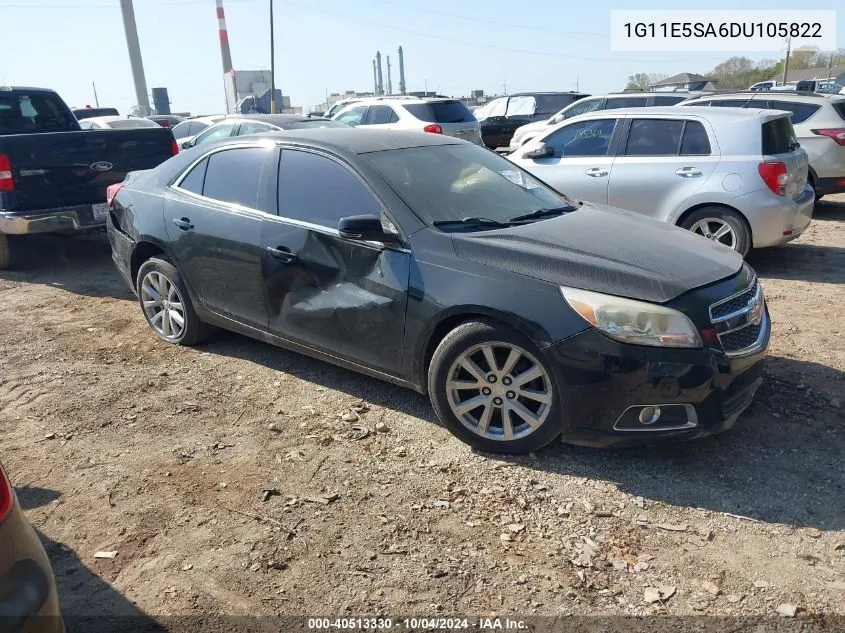 2013 Chevrolet Malibu 2Lt VIN: 1G11E5SA6DU105822 Lot: 40513330