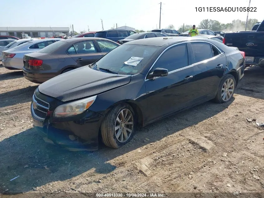 2013 Chevrolet Malibu 2Lt VIN: 1G11E5SA6DU105822 Lot: 40513330