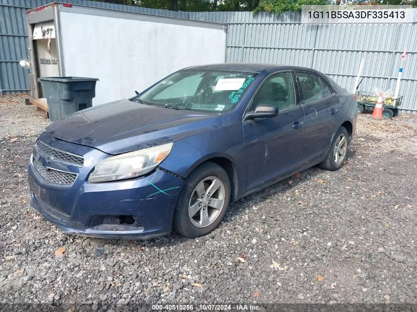 2013 Chevrolet Malibu 1Ls VIN: 1G11B5SA3DF335413 Lot: 40515256