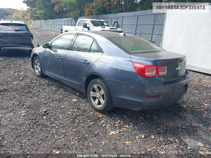 2013 Chevrolet Malibu 1Ls VIN: 1G11B5SA3DF335413 Lot: 40515256