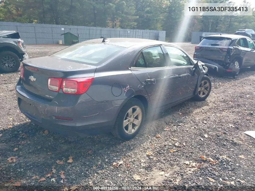 2013 Chevrolet Malibu 1Ls VIN: 1G11B5SA3DF335413 Lot: 40515256