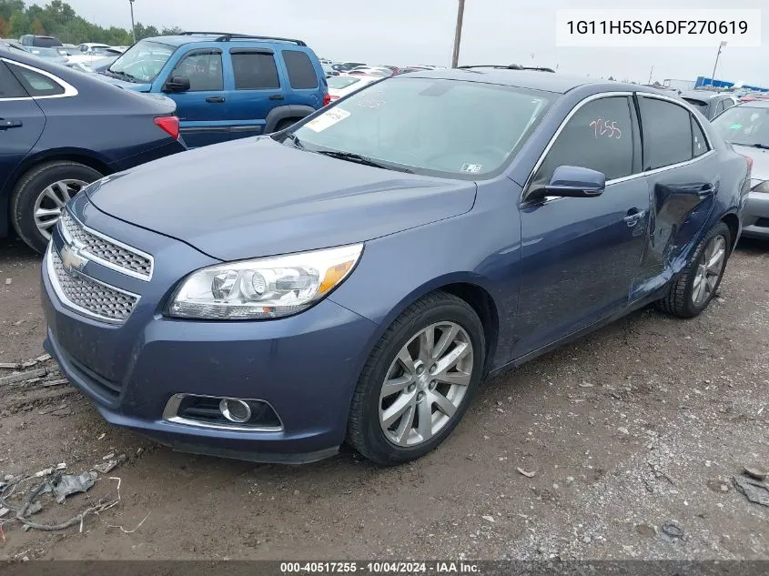 2013 Chevrolet Malibu 1Lz VIN: 1G11H5SA6DF270619 Lot: 40517255