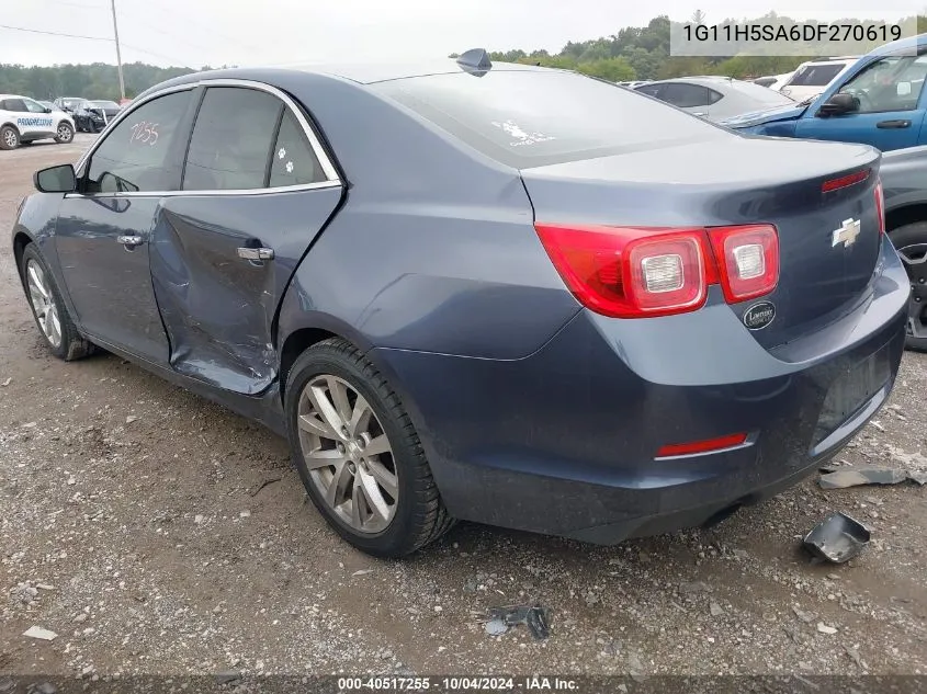 2013 Chevrolet Malibu 1Lz VIN: 1G11H5SA6DF270619 Lot: 40517255