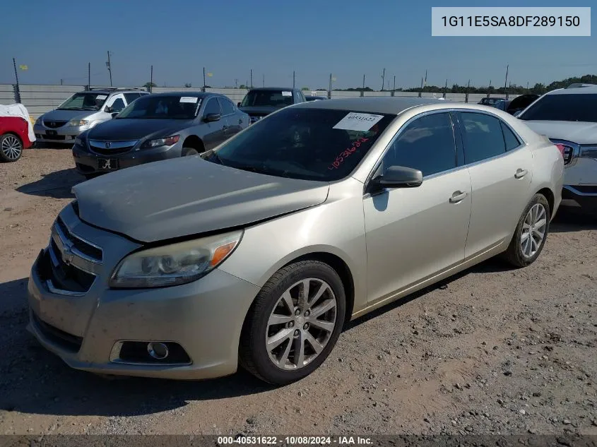 2013 Chevrolet Malibu 2Lt VIN: 1G11E5SA8DF289150 Lot: 40531622