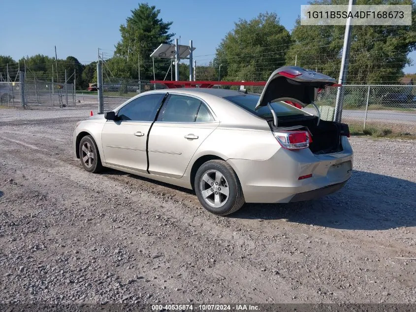 2013 Chevrolet Malibu 1Ls VIN: 1G11B5SA4DF168673 Lot: 40535874