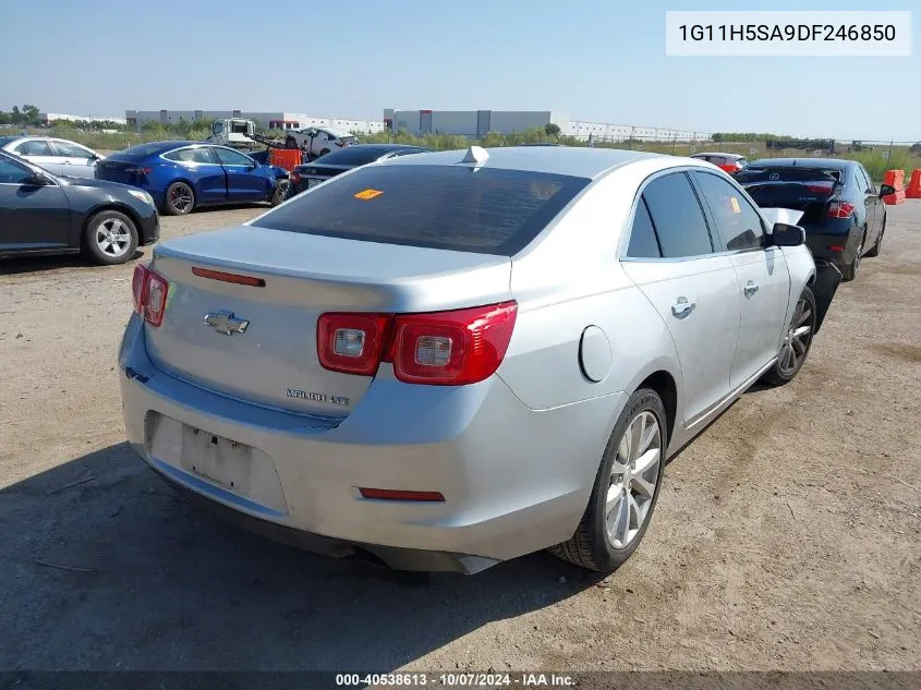 2013 Chevrolet Malibu 1Lz VIN: 1G11H5SA9DF246850 Lot: 40538613