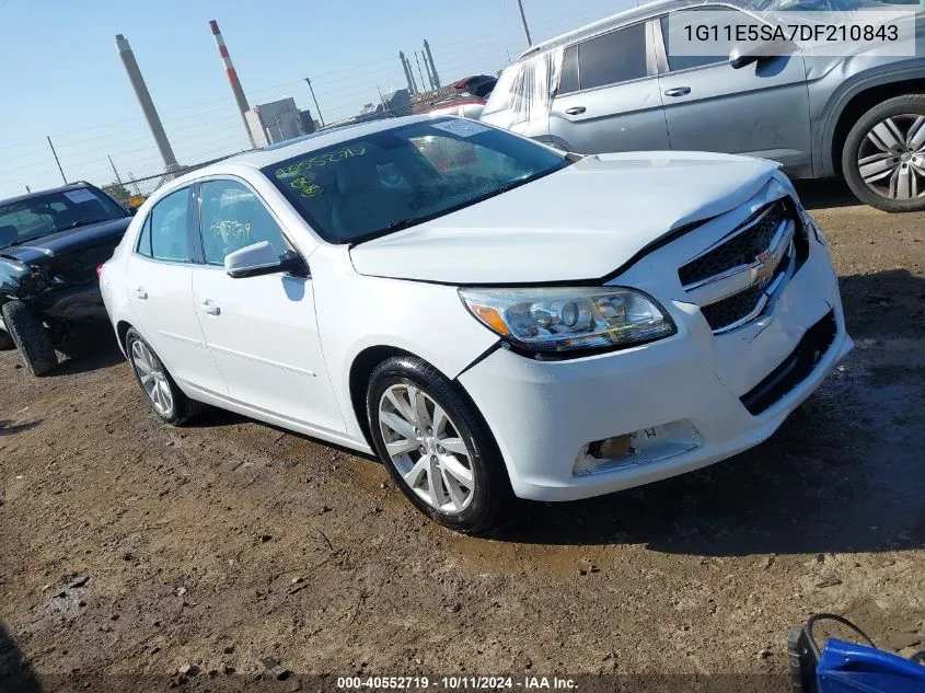 2013 Chevrolet Malibu 2Lt VIN: 1G11E5SA7DF210843 Lot: 40552719