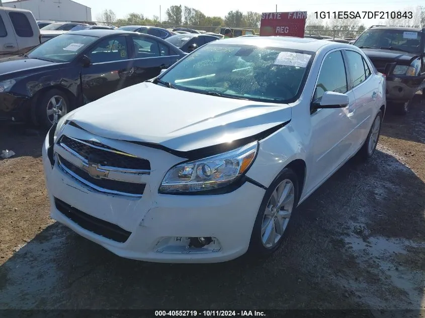 2013 Chevrolet Malibu 2Lt VIN: 1G11E5SA7DF210843 Lot: 40552719