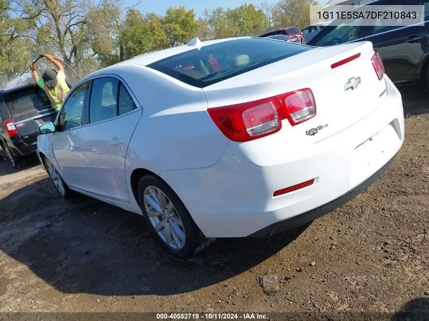 2013 Chevrolet Malibu 2Lt VIN: 1G11E5SA7DF210843 Lot: 40552719