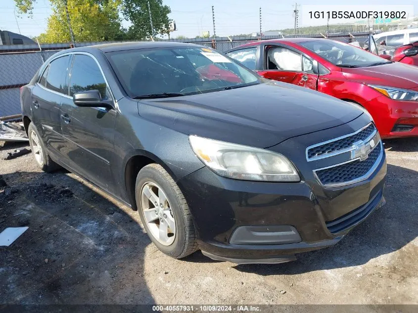 2013 Chevrolet Malibu 1Ls VIN: 1G11B5SA0DF319802 Lot: 40557931