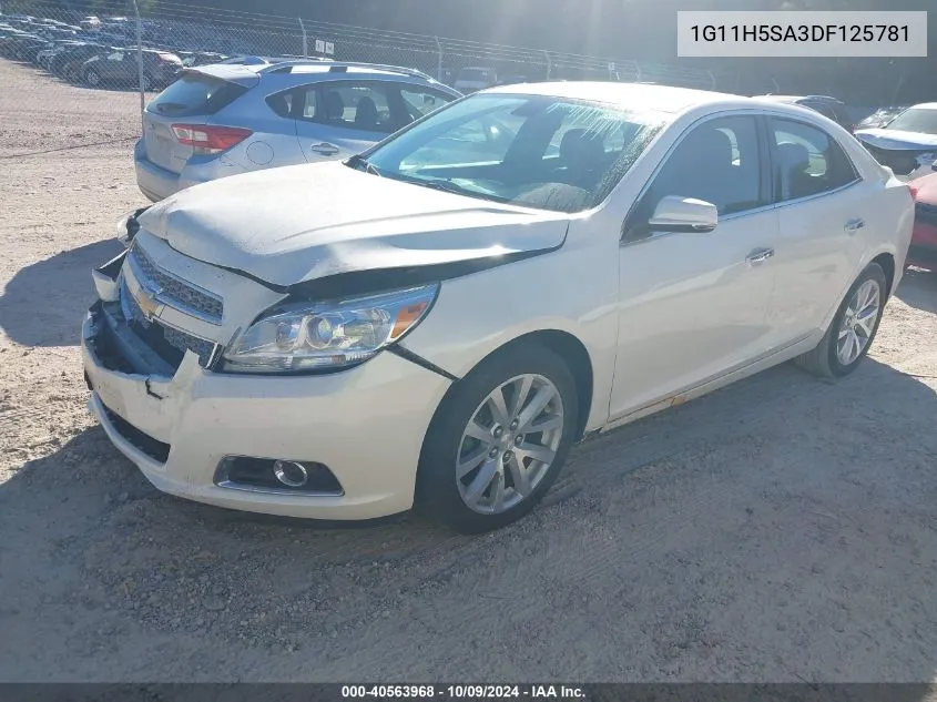 1G11H5SA3DF125781 2013 Chevrolet Malibu 1Lz