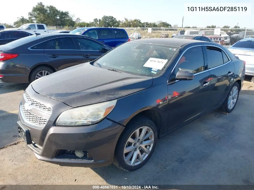 2013 Chevrolet Malibu 1Lz VIN: 1G11H5SA6DF285119 Lot: 40567031