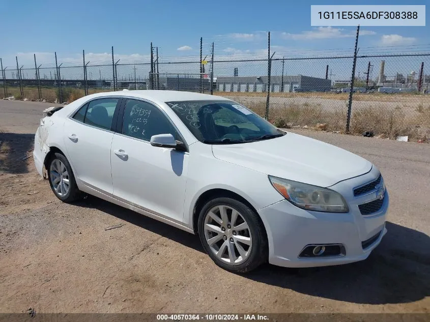 2013 Chevrolet Malibu 2Lt VIN: 1G11E5SA6DF308388 Lot: 40570364