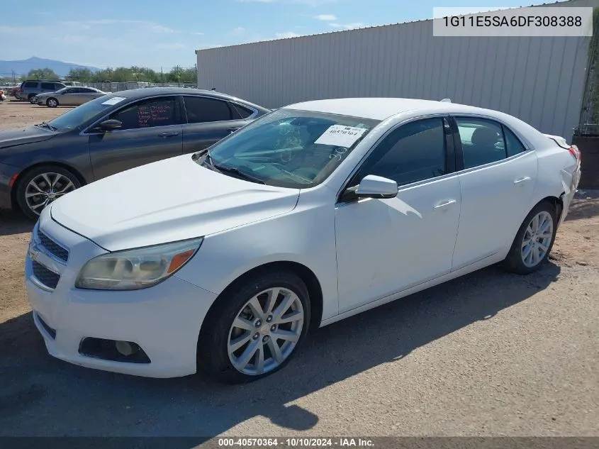 2013 Chevrolet Malibu 2Lt VIN: 1G11E5SA6DF308388 Lot: 40570364