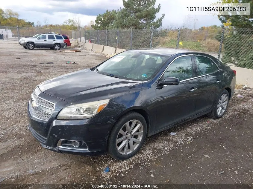 2013 Chevrolet Malibu 1Lz VIN: 1G11H5SA9DF206283 Lot: 40588192