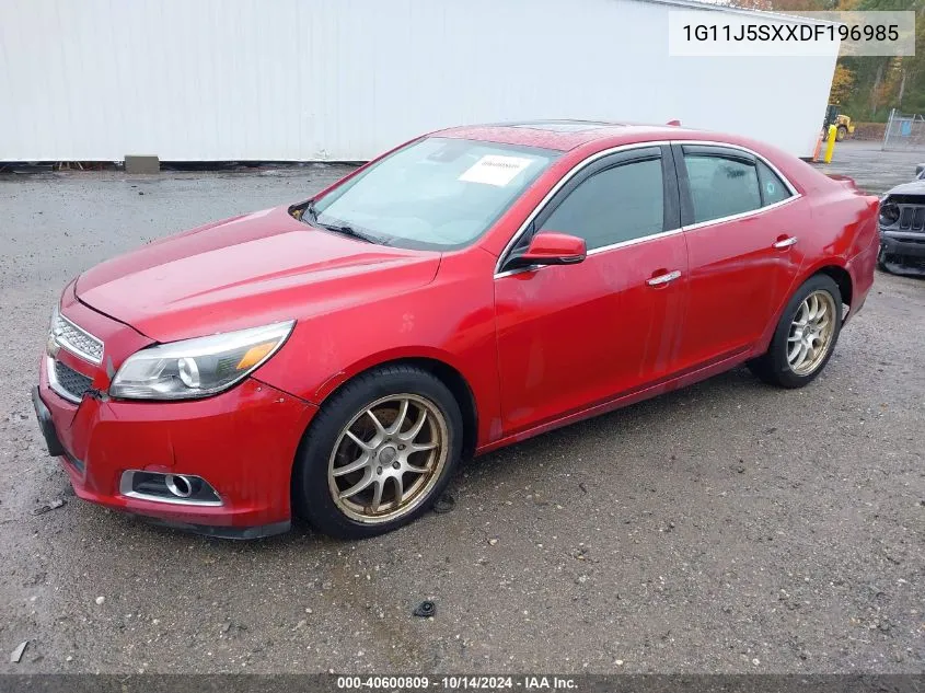 2013 Chevrolet Malibu 2Lz VIN: 1G11J5SXXDF196985 Lot: 40600809