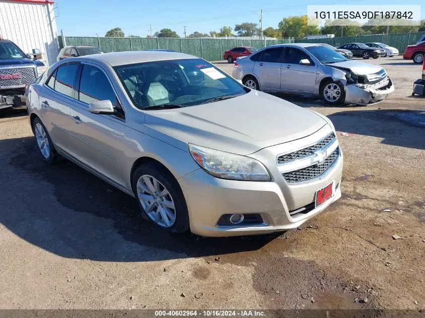 2013 Chevrolet Malibu 2Lt VIN: 1G11E5SA9DF187842 Lot: 40602964