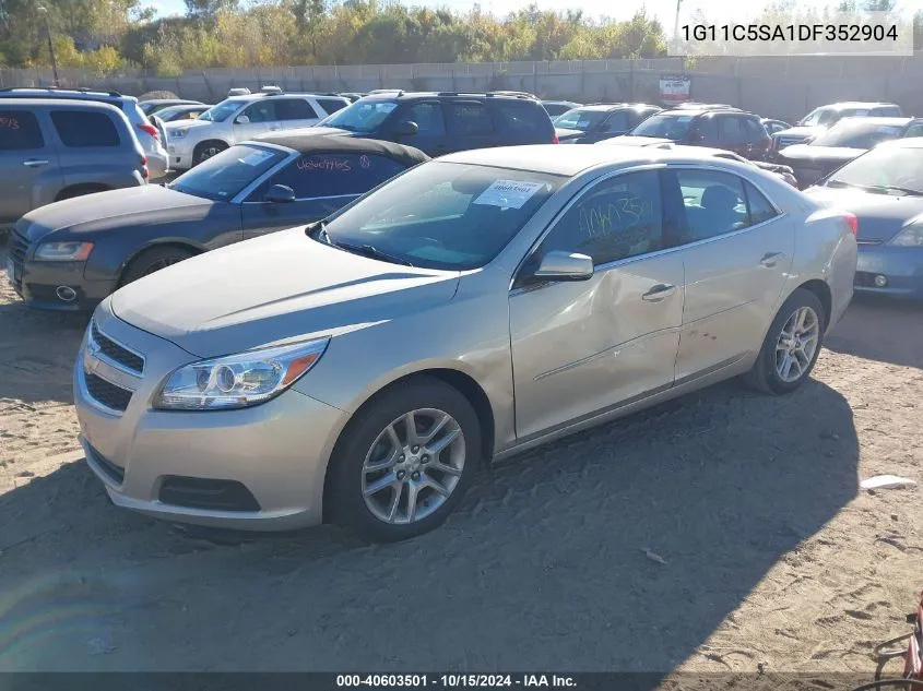 2013 Chevrolet Malibu 1Lt VIN: 1G11C5SA1DF352904 Lot: 40603501