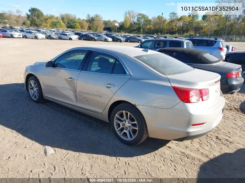 2013 Chevrolet Malibu 1Lt VIN: 1G11C5SA1DF352904 Lot: 40603501