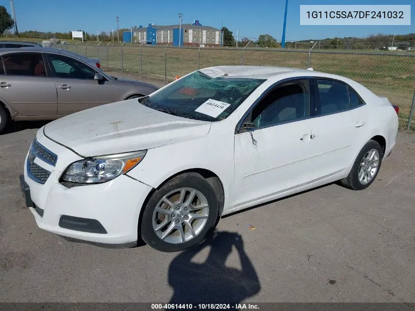 2013 Chevrolet Malibu 1Lt VIN: 1G11C5SA7DF241032 Lot: 40614410