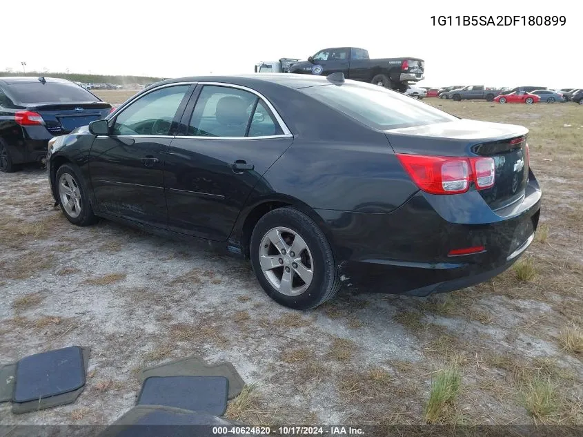 2013 Chevrolet Malibu 1Ls VIN: 1G11B5SA2DF180899 Lot: 40624820