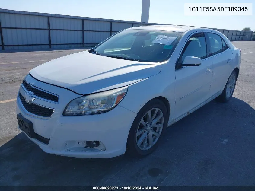 2013 Chevrolet Malibu 2Lt VIN: 1G11E5SA5DF189345 Lot: 40628273