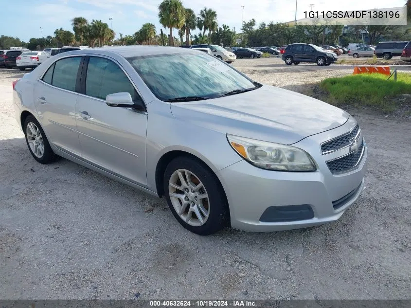 2013 Chevrolet Malibu 1Lt VIN: 1G11C5SA4DF138196 Lot: 40632624