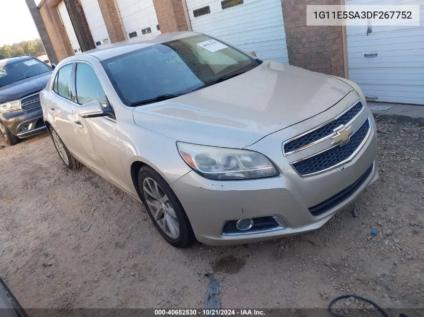 2013 Chevrolet Malibu 2Lt VIN: 1G11E5SA3DF267752 Lot: 40652530