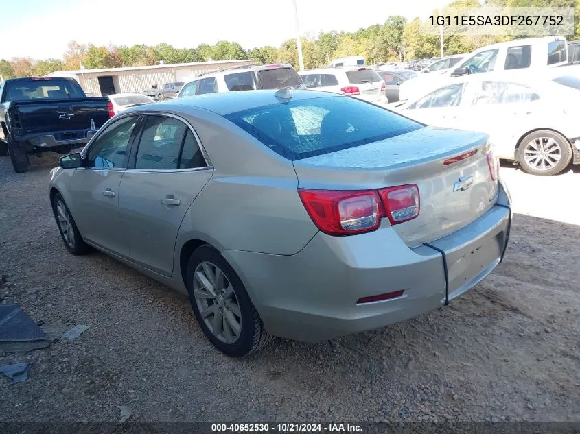 2013 Chevrolet Malibu 2Lt VIN: 1G11E5SA3DF267752 Lot: 40652530