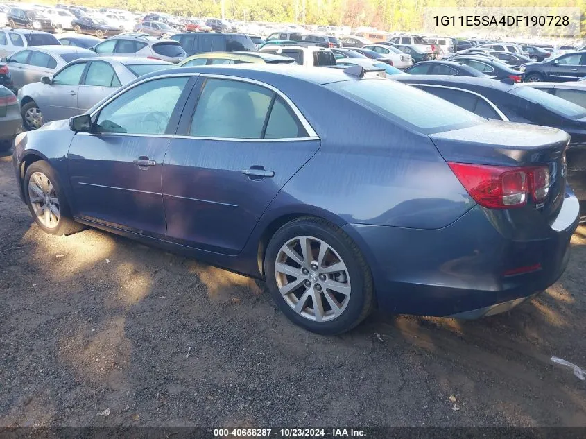 2013 Chevrolet Malibu 2Lt VIN: 1G11E5SA4DF190728 Lot: 40658287