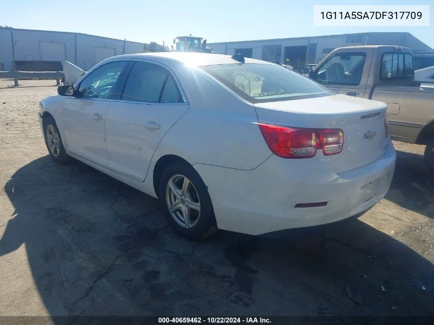 2013 Chevrolet Malibu 1Fl VIN: 1G11A5SA7DF317709 Lot: 40659462