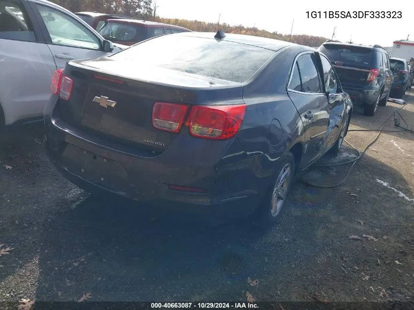 2013 Chevrolet Malibu 1Ls VIN: 1G11B5SA3DF333323 Lot: 40663087