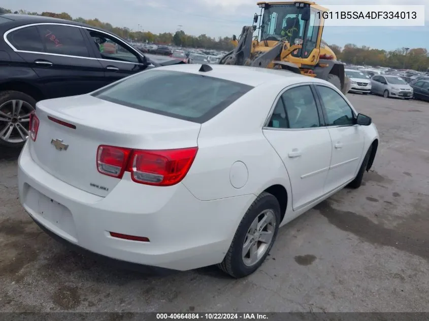 2013 Chevrolet Malibu 1Ls VIN: 1G11B5SA4DF334013 Lot: 40664884